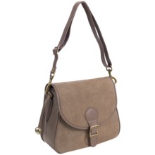 Filson Classic All-Leather Shoulder Bag in Taupe - Closeouts