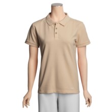 Filson Classic Polo Shirt - Stretch Pique Cotton, Short Sleeve (For Women) in Desert Tan - Closeouts