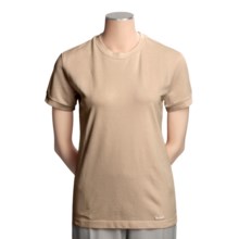 Filson Classic T-Shirt - Stretch Pique Cotton, Short Sleeve (For Women) in Desert Tan - Closeouts