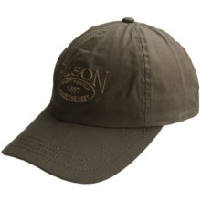 Filson Cover Cloth Cap - Cotton (For Men) in Otter Green - Closeouts