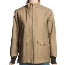 Filson Dry Finish Shelter Cloth Windbreaker Jacket - Waxed Cotton (For Women) in Camel - Closeouts