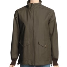 Filson Dry Finish Shelter Cloth Windbreaker Jacket - Waxed Cotton (For Women) in Otter Green - Closeouts