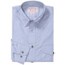 Filson Feather Cloth Shirt - Long Sleeve (For Men) in Light Blue - Closeouts