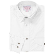 Filson Feather Cloth Shirt - Long Sleeve (For Men) in White - Closeouts