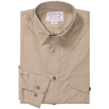 Filson Feather Cloth Shirt - Long Sleeve (For Tall Men) in Desert Tan - Closeouts