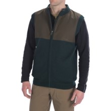 Filson Guide Sweater Vest - Wool, Full Zip (For Men) in Dark Green - Closeouts