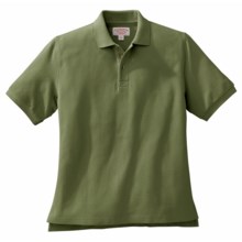 Filson Heavyweight Pique Polo Shirt - Short Sleeve (For Men) in Green - Closeouts