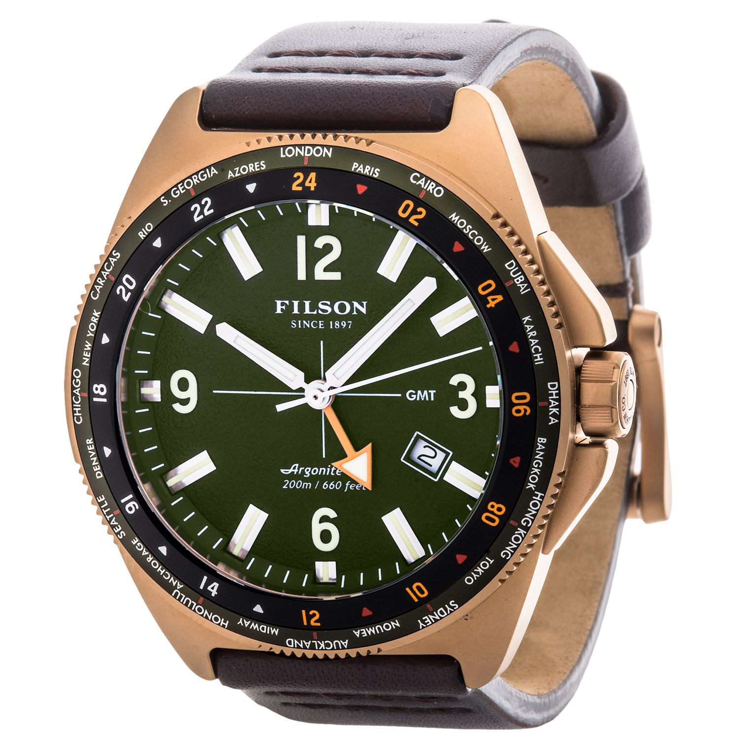 filson chronograph watch