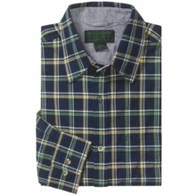 Filson Kenmore Plaid Shirt - Long Sleeve (For Tall Men) in Navy Multi - Closeouts