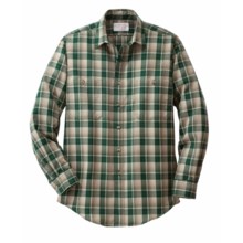 Filson Merino Wool Shirt - Long Sleeve (For Men) in San Juan Green Multi - Closeouts