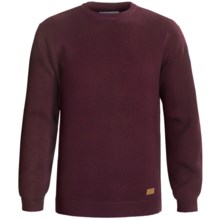 Filson Midweight Sweater - Wool, Crew Neck (For Men) in Dark Burgundy - Closeouts