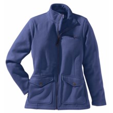 Filson Moleskin Fleece Jacket (For Women) in Blue Indigo - Closeouts