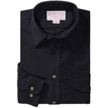 Filson Moleskin Shirt - Long Sleeve (For Men) in Navy - Closeouts