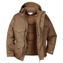 Filson Portage Bay Jacket - Waterproof, Insulated (For Men) in Dark Tan - Closeouts