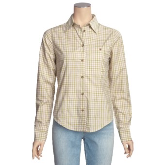 Filson Prairie Cotton Plaid Shirt - Long Sleeve (For Women) in Green Multi