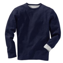 Filson Reversible T-Shirt - Pima Cotton, Long Sleeve (For Men) in Navy - Closeouts