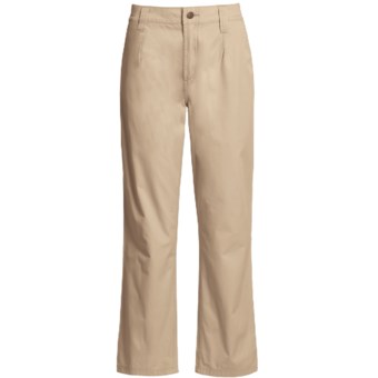 Filson Safari Cloth Pants - Straight Leg, 6 oz. Cotton (For Women) in Desert Tan