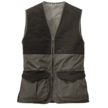 Filson Shooting Vest - Cover Cloth (For Men) in Otter Green - Closeouts