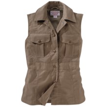 Filson Travel Vest (For Women) in Tan - Closeouts
