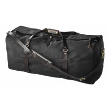 Filson Wool Duffel Bag - Large (For Men) in Charcoal - Closeouts