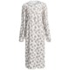 Fini Moore by Rosch Ruched Cotton Nightgown - Long Sleeve (For Women)