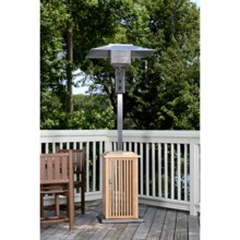 Fire Sense Wood Patio Heater - Stainless Steel in See Photo - Closeouts
