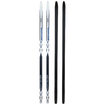 Fischer Sport Glass Classic Cross-Country Touring Skis - Waxable in See Photo