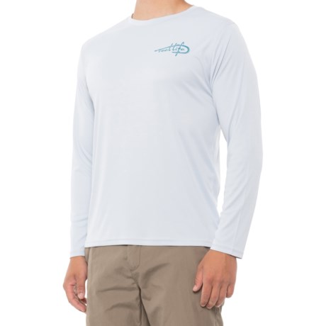 Reel Life Fish into the Sunset Sun Shirt - UPF 50+, Long Sleeve (For Men) - PLEIN AIR (2XL )