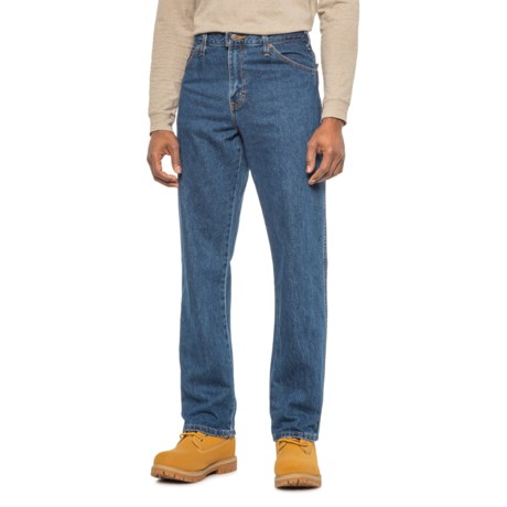 UPC 607645404677 product image for Five-Pocket Denim Work Jeans (For Men) - STONEWASH ( ) | upcitemdb.com