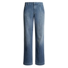 Flared Denim Jeans (For Women) in Blue Wash - 2nds