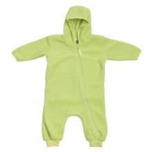 Fleece Baby Bunting (For Infants) in Green - 2nds