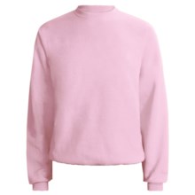 Fleece Crew Neck Sweatshirt - Long Sleeve (For Men and Women) in Pink - 2nds
