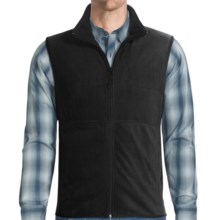 Fleece Vest (For Men) in Black - Closeouts