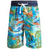 Floatimini Swim Trunks - Built-In Inner Briefs (For Boys)