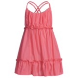 Floral Dress - Criss-Cross Back Straps (For Girls)
