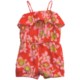 Floral Tank Romper - Spaghetti Strap (For Girls)
