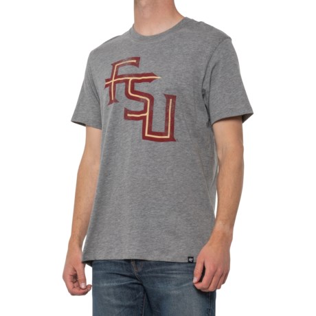 47Brand Florida State Seminoles Ka Club T-Shirt - Short Sleeve (For Men) - SLATE GREY (L )