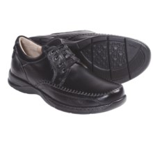 Florsheim Decatur Oxford Shoes - Leather, Moc Toe (For Men) in Black - Closeouts