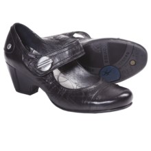 Fluchos Jeny Leather Shoes - Mary Janes (For Women) in Black - Closeouts