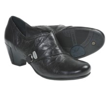 Fluchos Jeny Leather Shoes - Slip-Ons (For Women) in Black - Closeouts