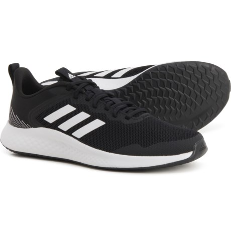 Adidas Fluidstreet Running Shoes (For Men) - BLACK WHIT (10 )