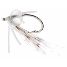Fly H20 by Umpqua Bubble Crab Saltwater Fly - Dozen in Bonefish White - Closeouts