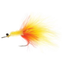 Fly H20 by Umpqua Feather Merchants Tarpon Toad Saltwater Fly - Dozen in Yellow/Orange - Closeouts