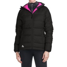 Flylow Betty Down Jacket - 700 Fill Power (For Women) in Black/Magenta - Closeouts