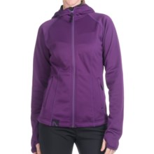Flylow Bonnie Hooded Jacket- Soft Shell (For Women) in Purple - Closeouts