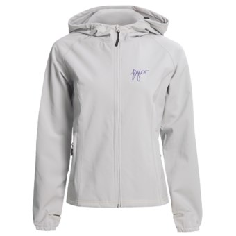Flylow Bonnie Ski Jacket - Soft Shell (For Women) in Grey
