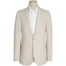 Flynt Lucas Wide Herringbone Sport Coat - Linen-Cotton (For Men) in Natural - Closeouts