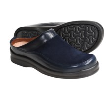 Footprints by Birkenstock Ashby Shoes - Slip-Ons (For Women) in Navy Leather - Closeouts