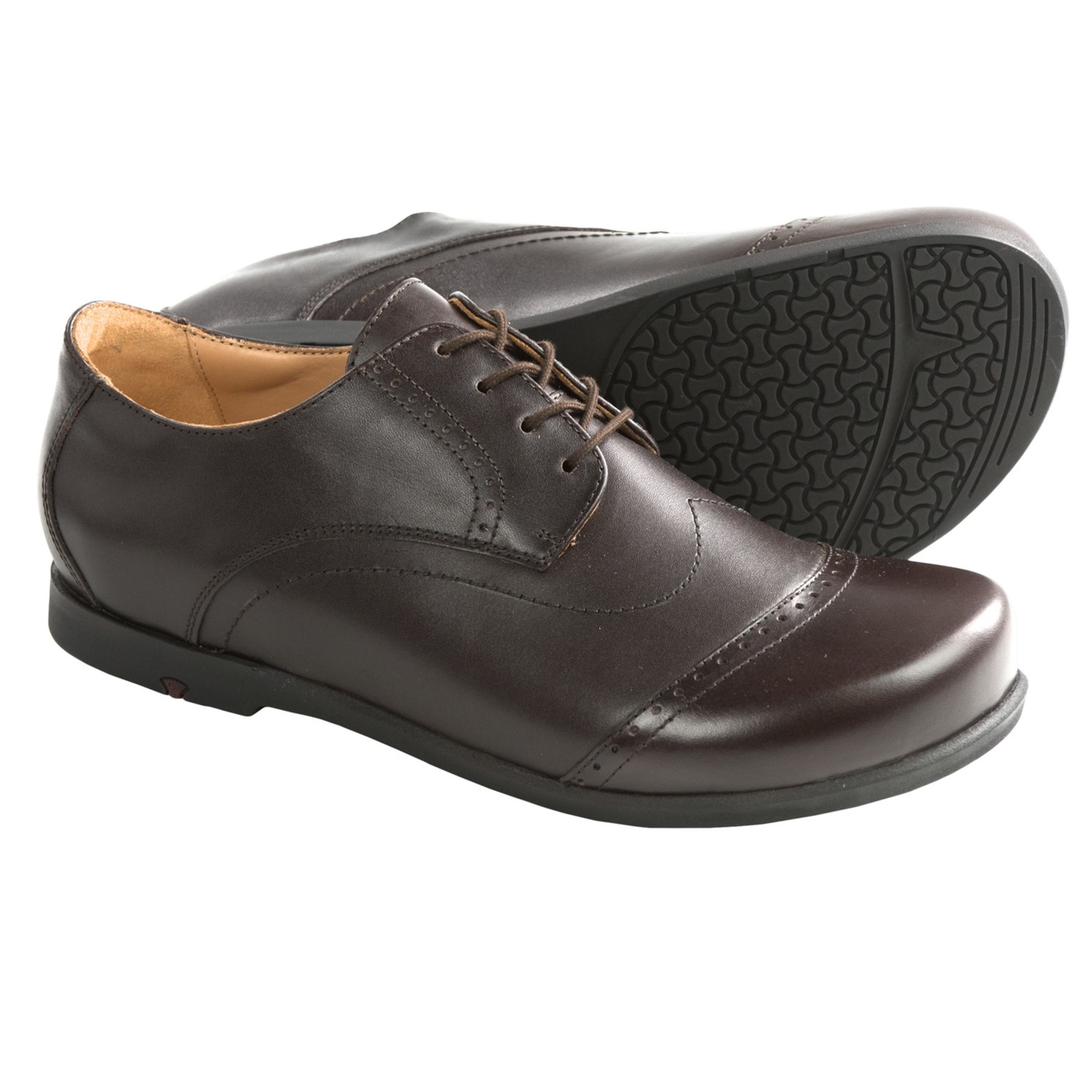 Footprints by Birkenstock Dusseldorf Shoes - Leather (For Men) in Dark ...