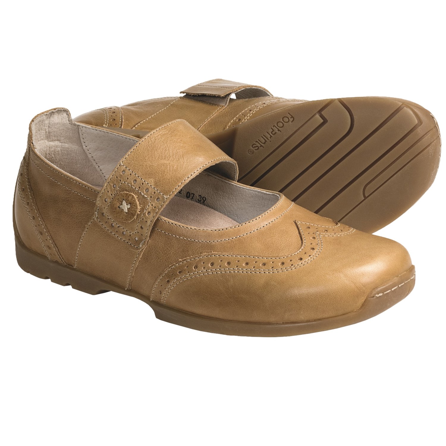 Footprints by Birkenstock Elmira Shoes - Leather (For Women) in Sand